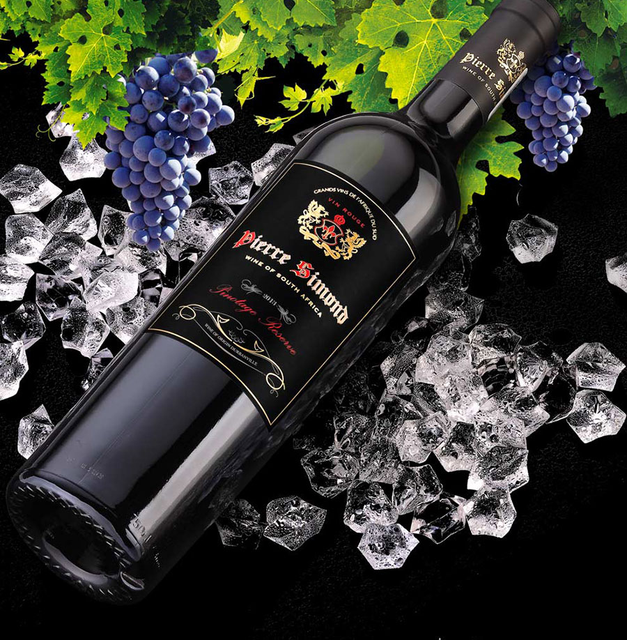 undefined 黑眼睛廣告為中非集團代理的南非著名紅酒——皮埃爾?西蒙品樂塔吉設計的詳情頁